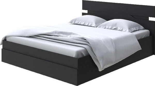 Изображение товара Двуспальная кровать Proson Milton с ПМ 160x200 (черный)