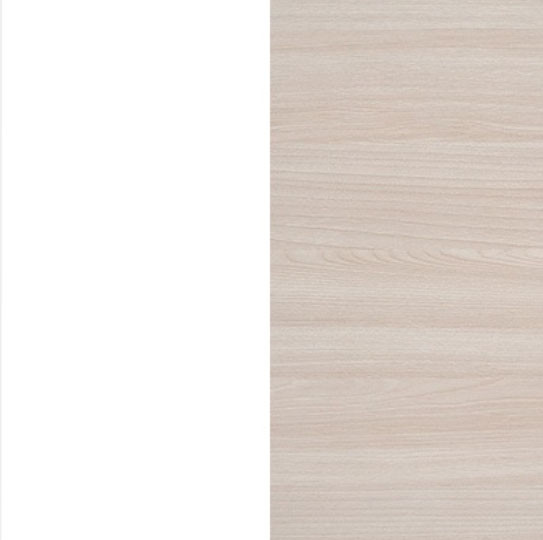 Изображение товара Двуспальная кровать Proson Milton с ПМ 160x190 (белый/ясень шимо светлый)