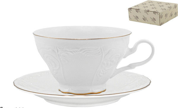Изображение товара Чашка с блюдцем Lenardi Maria Gold 226-013