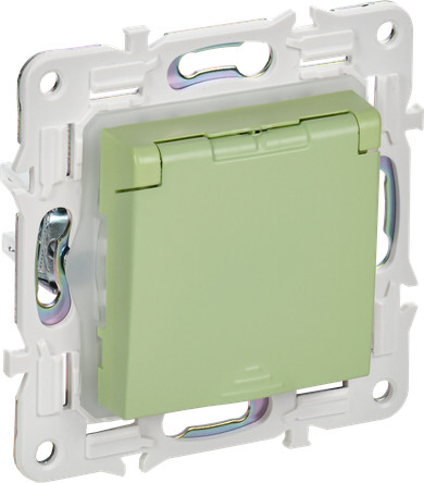 Изображение товара Розетка IEK Skandy SK-R16-16-44-K06 (мятный)