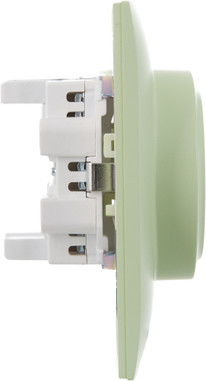 Изображение товара Розетка IEK Skandy SK-R21-16-K06-F (мятный)