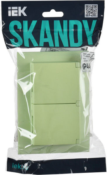 Изображение товара Розетка IEK Skandy SK-R26-16-44-K06-F (мятный)