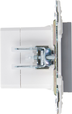 Изображение товара Розетка IEK Skandy SK-U22-018-K03 (серый)