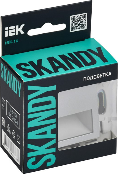 Изображение товара Встраиваемая подсветка IEK Skandy SK-FL20-K23 (серебристый)