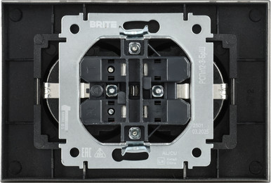 Изображение товара Розетка IEK Brite BR-R27-16-K37-F (шампань)