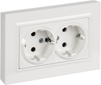 Изображение товара Розетка IEK Brite BR-R28-16-K01-F (белый)