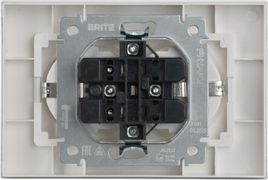 Изображение товара Розетка IEK Brite BR-R28-16-K01-F-PRO (белый)