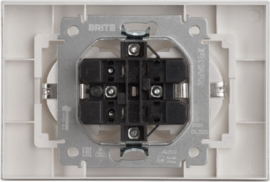 Изображение товара Розетка IEK Brite BR-R28-16-K36-F (жемчуг)