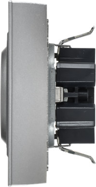 Изображение товара Розетка IEK Brite BR-R28-16-K47-F (алюминий)