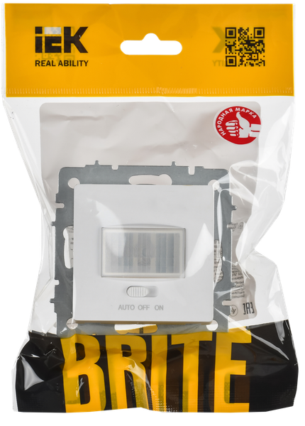 Изображение товара Датчик движения IEK Brite BR-MS10-N-150-05-K91 (арктический белый)