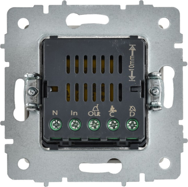 Изображение товара Кнопка звонка IEK Brite BR-V14-2-10-K91 (арктический белый)