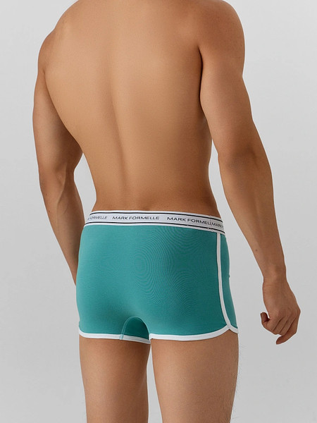 Изображение товара Комплект мужских трусов Mark Formelle 411165-2 (р.94-104, персидский зеленый/черный)