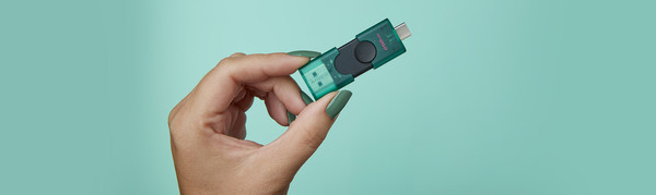 Изображение товара USB flash накопитель Kingston DataTravel Duo 128GB USB 3.2 / DTDEG2/128