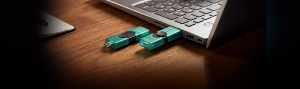 Изображение товара USB flash накопитель Kingston DataTravel Duo 256GB USB 3.2 / DTDEG2/256GB