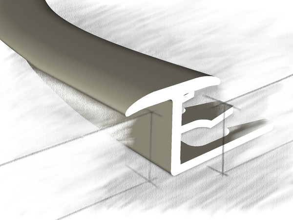 Изображение товара Профиль декоративный КТМ-2000 314-08М 2.7м (титан)