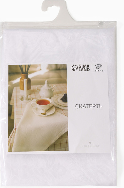 Изображение товара Скатерть Этель 10882977 (белый)