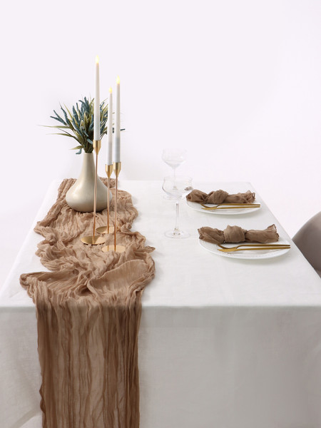 Изображение товара Дорожка на стол Этель Ethereality / 10875224 (бежевый)