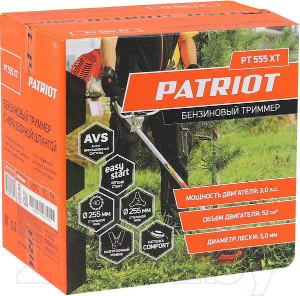 Изображение товара Триммер бензиновый PATRIOT PT 555 XT