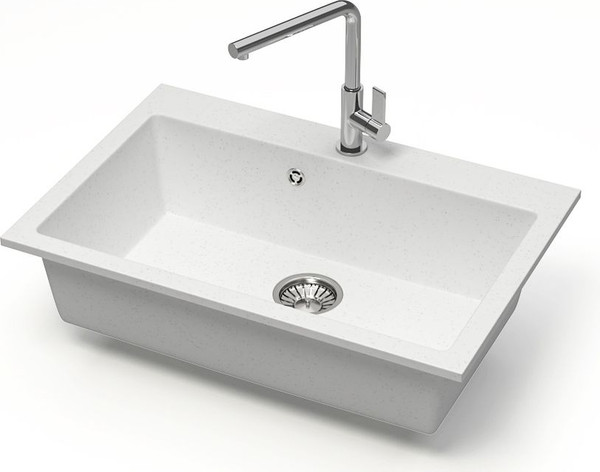 Изображение товара Мойка кухонная Marrbaxx 39/G31 / F039G031 (белый)