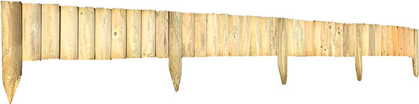 Изображение товара Бордюр садовый Массив-Древ 5/20(35)/120 D50x350x1200