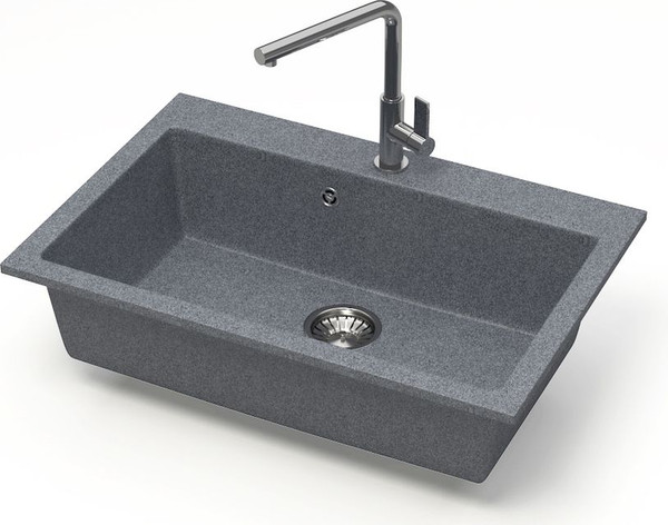 Изображение товара Мойка кухонная Marrbaxx 39/Q8 / F039Q008 (темно-серый)