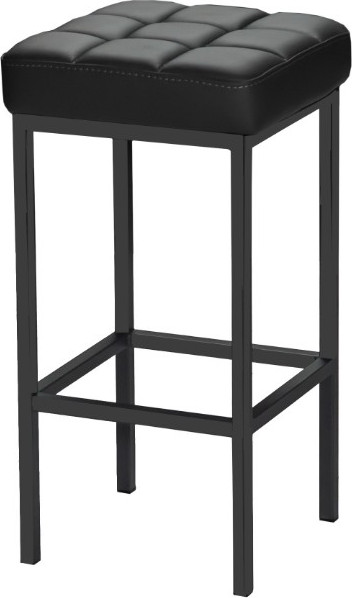 Изображение товара Табурет барный Древпром Камелот ДП3-15 исп.2 (черный матовый/темно-серый)