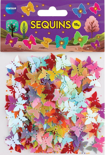 Изображение товара Блестки для декорирования Centrum Бабочка / 81177