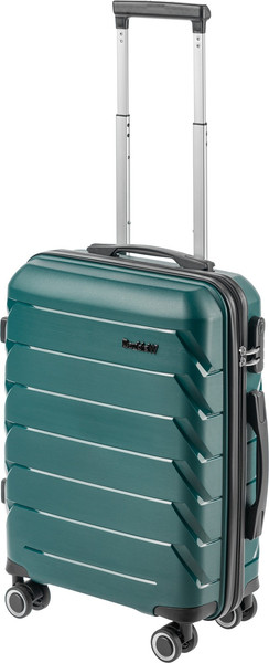 Изображение товара Чемодан на колесах DoubleW YF-PP02 с расширением (S, темно-зеленый)