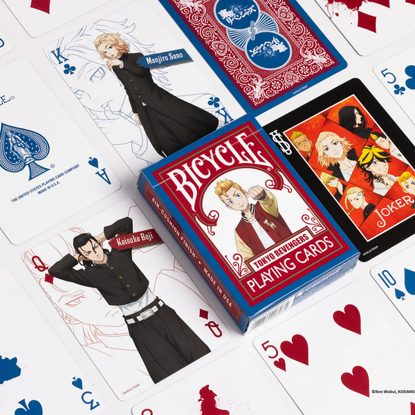 Изображение товара Игральные карты Bicycle Tokyo Revengers Standard Index / 10045589