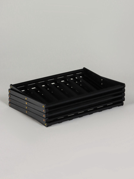 Изображение товара Стойка для цветов GREENGO 5 полок 50x25x89см напольный открытый (черный)