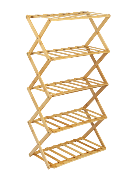 Изображение товара Стойка для цветов GREENGO 5 полок 50x25x89см напольный открытый