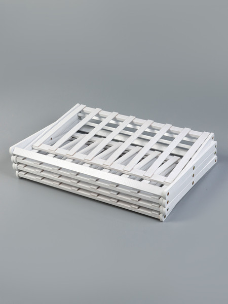 Изображение товара Стойка для цветов GREENGO 4 полки 50x25x68см напольный открытый (белый)