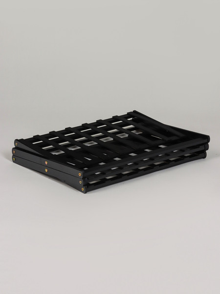 Изображение товара Стойка для цветов GREENGO 3 полки 50x25x46см напольный открытый (черный)