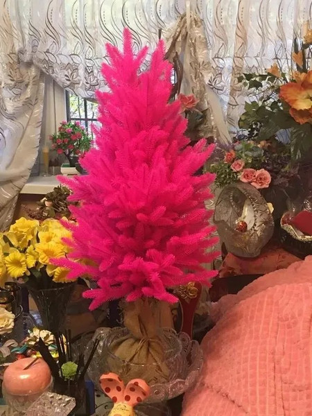 Изображение товара Ель искусственная Царь елка Сапфир / СФ/РЗ-80 (розовый)