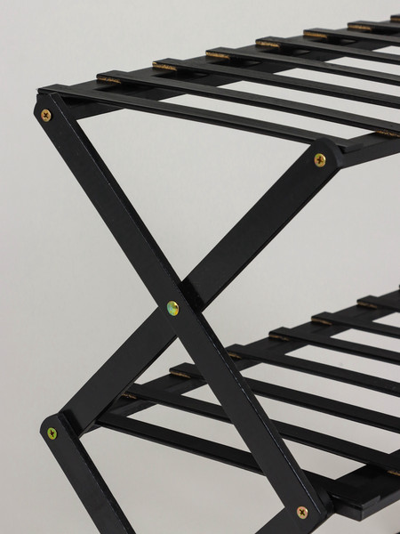 Изображение товара Стойка для цветов GREENGO 6 полок 50x25x110см напольный открытый (черный)