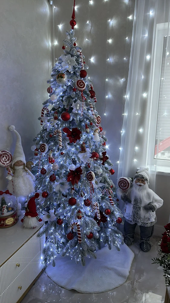 Изображение товара Ель искусственная Царь елка Афродита / АФР/ЗСН-210 (заснеженная)