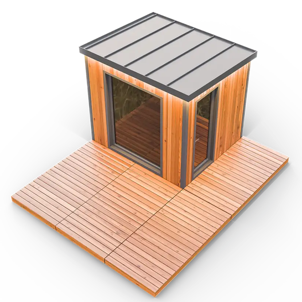 Изображение товара Готовая модульная баня Polarspa L2 2.25x2.3x2.55м
