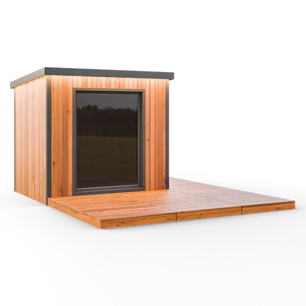 Изображение товара Готовая модульная баня Polarspa L2 2.25x2.3x2.55м