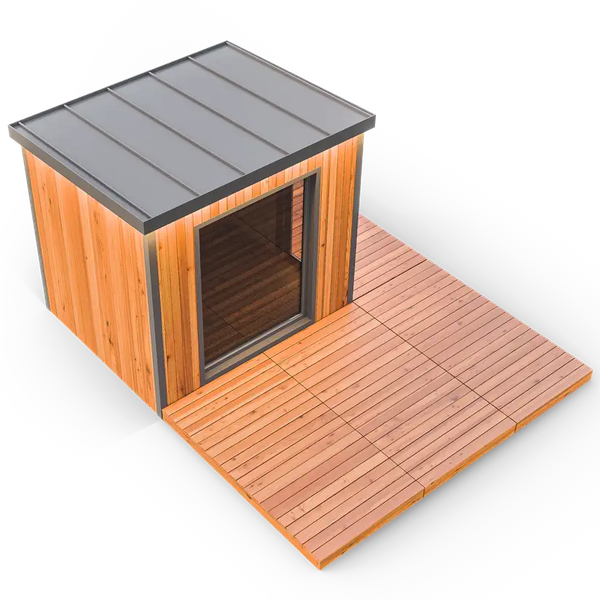 Изображение товара Готовая модульная баня Polarspa L2 2.25x2.3x2.55м