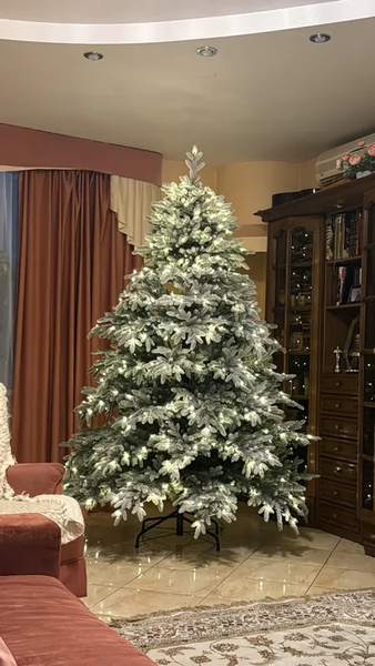 Изображение товара Ель искусственная Царь елка Раскидистая премиум заснеженная / РДП/ЗСНЖ-240