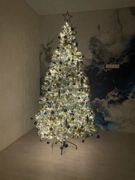 Изображение товара Ель искусственная Царь елка Алиса заснеженная / АЛС/ЗСН-220