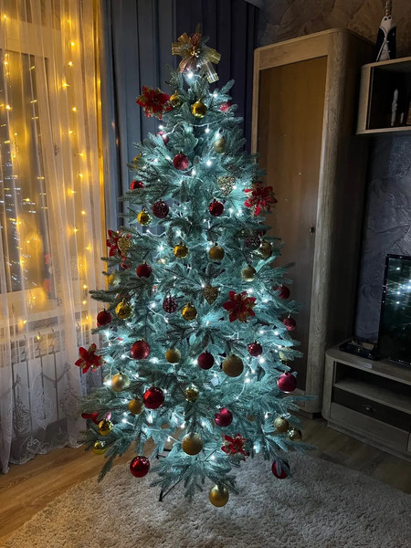 Изображение товара Ель искусственная Царь елка Фаворит / ФВР/ГЛ-190 (голубой)