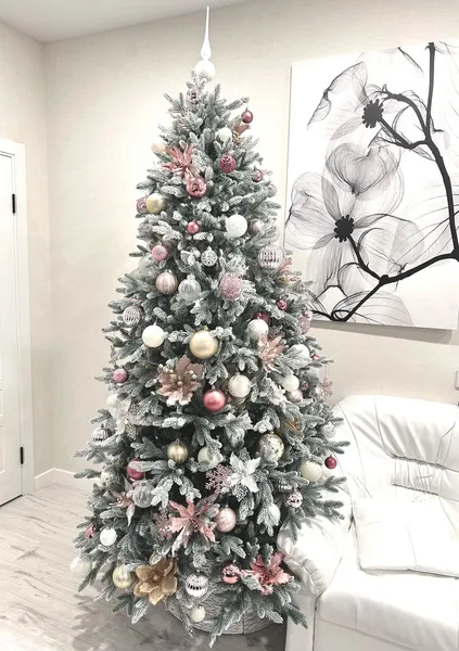 Изображение товара Ель искусственная Царь елка Фаворит / ФВР/ГЛ-ФЛ-225 (голубой флокированный)