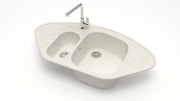 Изображение товара Мойка кухонная Marrbaxx 23/Q7 / F023Q007 (хлопок)