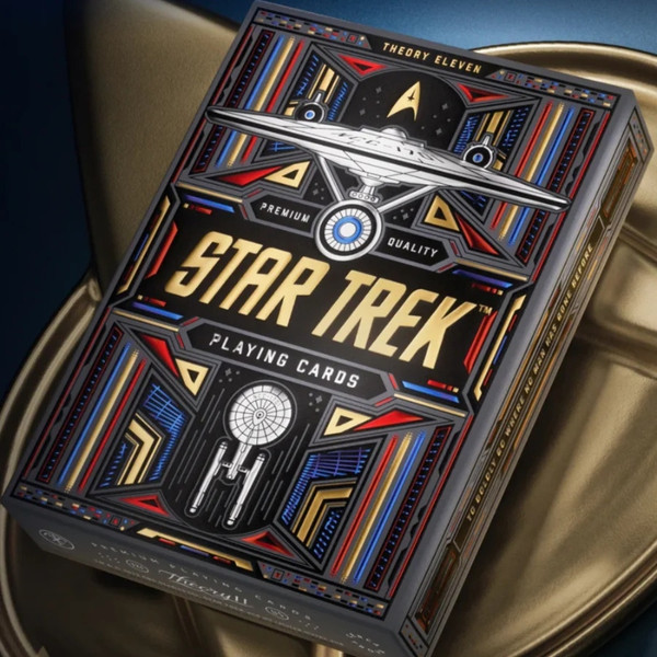 Изображение товара Игральные карты Theory 11 Star Trek Dark Edition / T1178