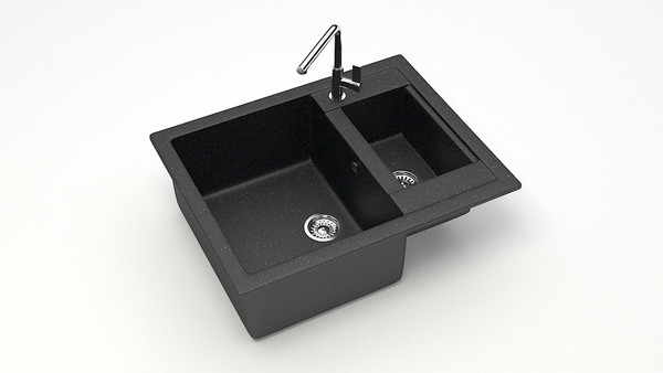 Изображение товара Мойка кухонная Marrbaxx 19/Q4 / F019Q004 (черный)