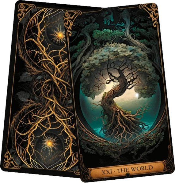 Изображение товара Гадальные карты Lo Scarabeo Druidic Tarot / EX309
