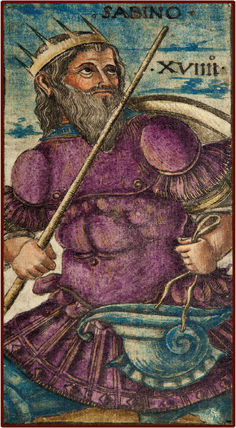 Изображение товара Гадальные карты Lo Scarabeo Sola Busca Tarot Mini Pocket Size Cards / NMD38