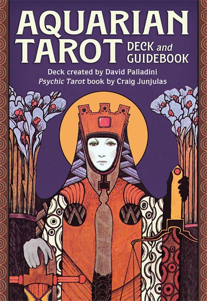 Изображение товара Гадальные карты U.S. Games Systems Aquarian Tarot Deck & Guidebook / AQS99