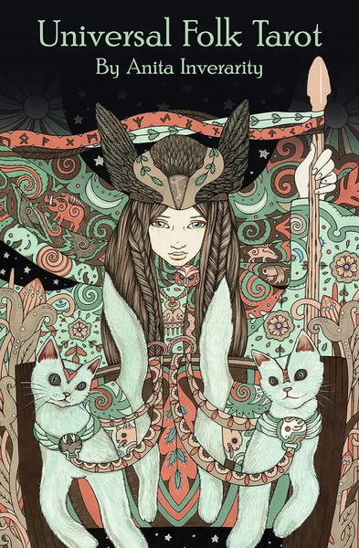 Изображение товара Гадальные карты U.S. Games Systems Universal Folk Tarot Cards / UNVF78